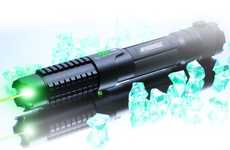 Emanating Emerald Lasers