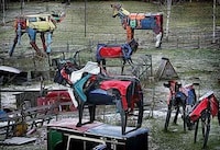 Gigantic Metal Cows Image 2