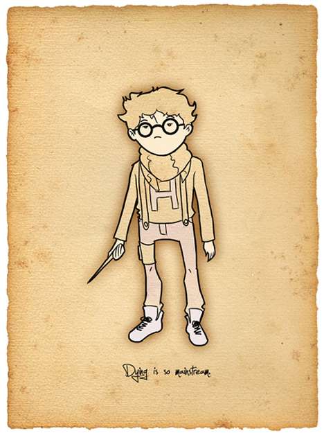 Pretentious Hogwarts Portraits