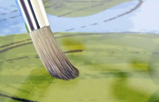 Realistic Digital Paintbrushes
