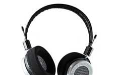 Slick Metallic Headphones