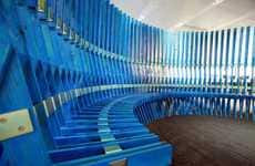 Accordion-Inspired Seats