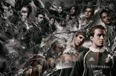 Cyborg Rugby Players