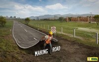 Unfurled Freeway Advertising Image 2