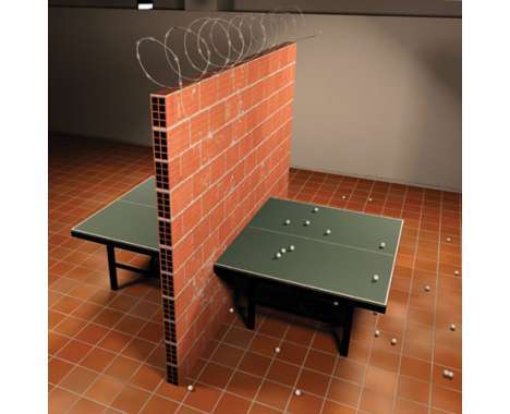 10 Atypical Ping Pong Tables
