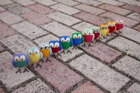 Studious Winged Figurines