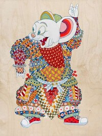 Cartoon Samurai Portraits Image 3