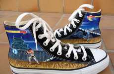 Vintage Brawling Arcade Kicks