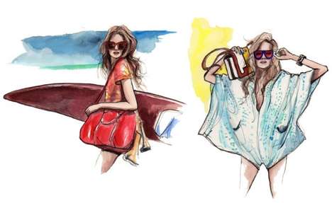 Youthful Glamazon Sketches