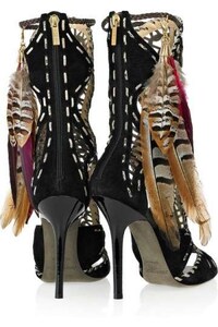 Fiercely Feathered Footwear Image 3