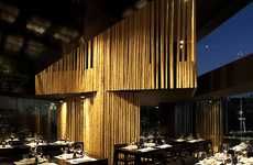 Bamboo-Separated Dining