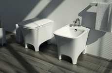 Four-Footed Washroom Fixtures