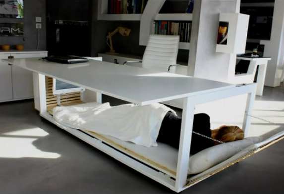 Doze-Friendly Desks