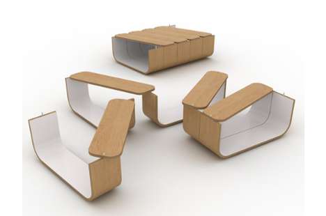 Flexible Accordion Furnishings