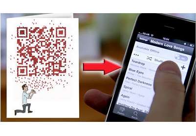 Musical QR Greeting Cards