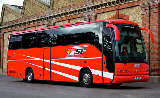 Luxurious Grand Prix Buses