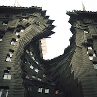Distorted Architecture Captures Image 3