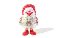 Translucent Fast-Food Clowns