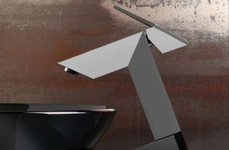 Angular Bathroom Taps