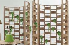 Arced Garden Partitions