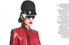 Futuristic Femme Fatale Editorials