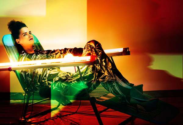 Futuristic Rockstar Photographer Shoots