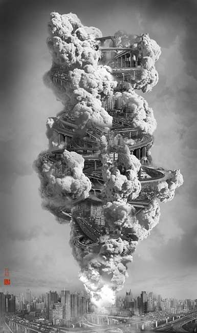 Mushroom Cloud Metropolises