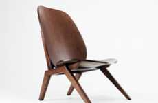 Wide-Back Wooden Seats