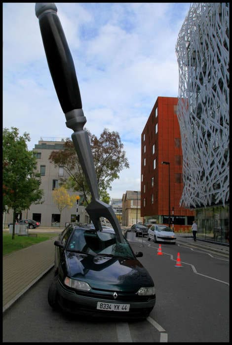 Car-Impaling Forks