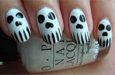 Spooky Skeleton Manicures