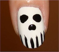 Spooky Skeleton Manicures Image 2