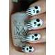 Spooky Skeleton Manicures Image 8