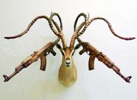 Fearsome Golden Antlers Image 5