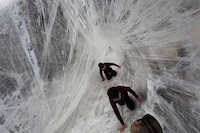Adhesive Web Installations Image 5