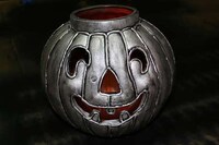 DIY Metallic Jack-O