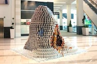 Plastic Sea Predator Sculptures Image 3