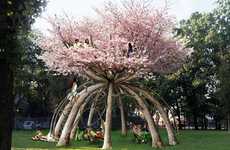 Bark-Bending Installations