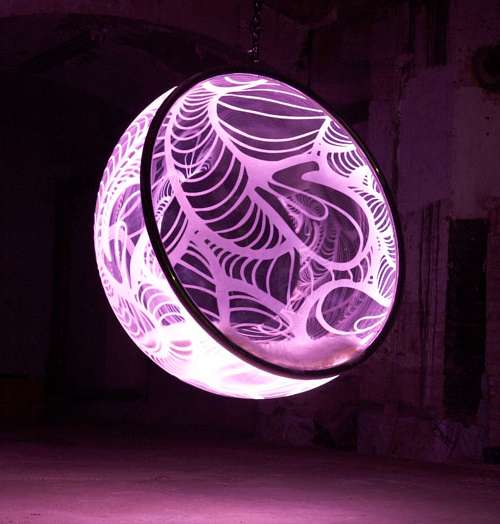 Circular Suspended Seating