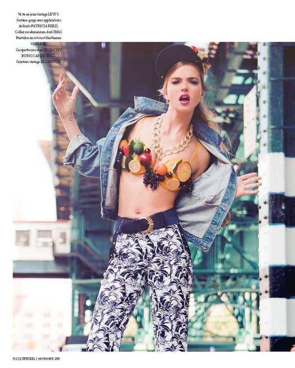 Fruit-Infused Lingerie