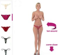 Virtual Lingerie Shopping