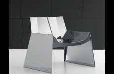 Futuristic Steel Armchair