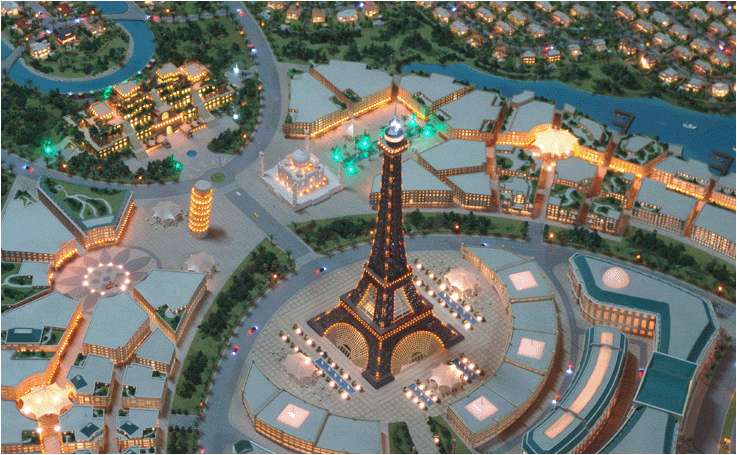 All Wonders of the World in Dubai