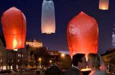 Giant Red Lanterns