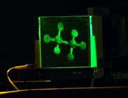 World's First Updatable Holographic Display