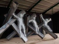 Spikey Crucifixion Sculptures Image 4