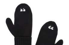 Witty Punctuation Gloves
