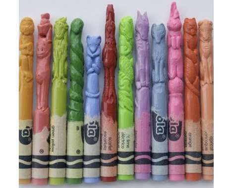 20 Killer Crayon Art Pieces