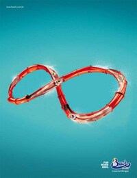 Infinite Waterslide Advertising Image 2