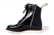 Zipped-Up Punk Footwear