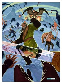 Hyperbolic Cinema Caricatures